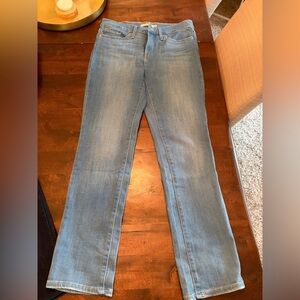 Levi’s Stretch 312 Shaping Slims jeans size 28. NEW but no tag. Soft Blue